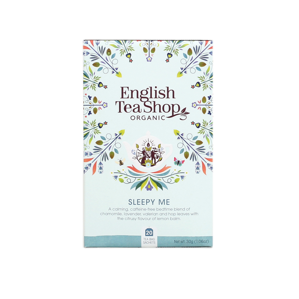English Tea Shop Luomu Hauduke Sleepy Me, kofeiiniton 20 pss (6 x 30 g) LK-BIO-149
