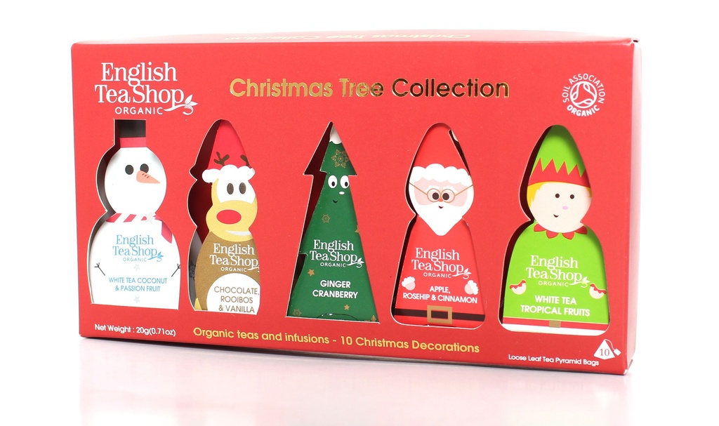 English Tea Shop Luomu Teelajitelma jouluhahmot 10pss (6 x 20 g) LK-BIO-149