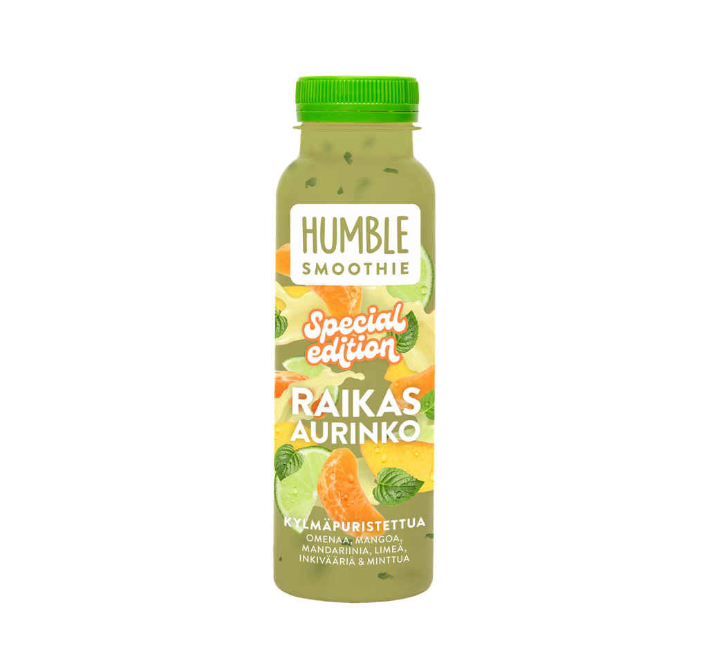 HUMBLE Raikas Smoothie 250ml Aurinko x 6 (KMP 0,10€)
