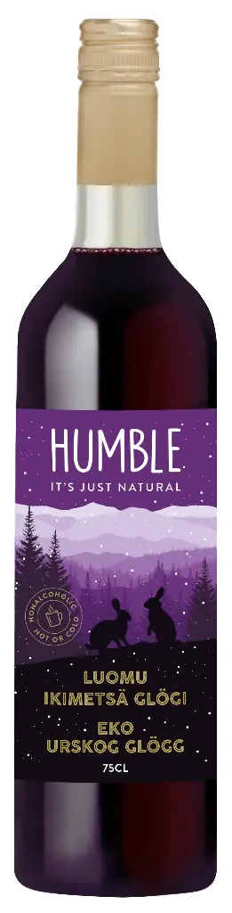 HUMBLE Luomu Ikimetsäglögi 12 x 750 ml FI-EKO-201 (KLP 0,10€)