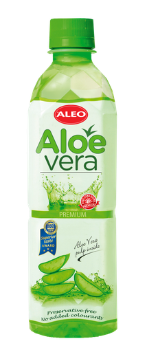 [22391] ALEO Aloe Vera drink Premium 500ml x 12 (KMP 0,20€) (YYY)