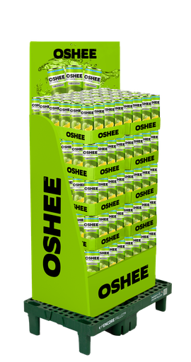 [Q-1246] OSHEE Energy drink Apple & Lemon Zero 330ml QPA (288tlk)