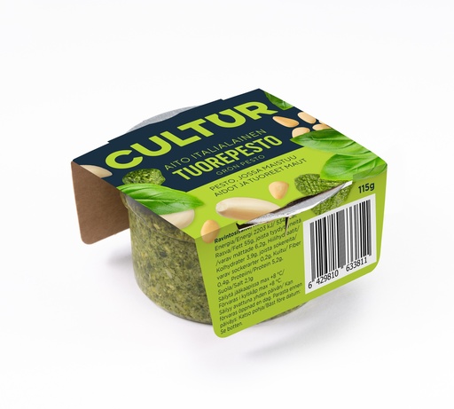 [C-83603] CULTUR Tuorepesto Basilika 100g x 12